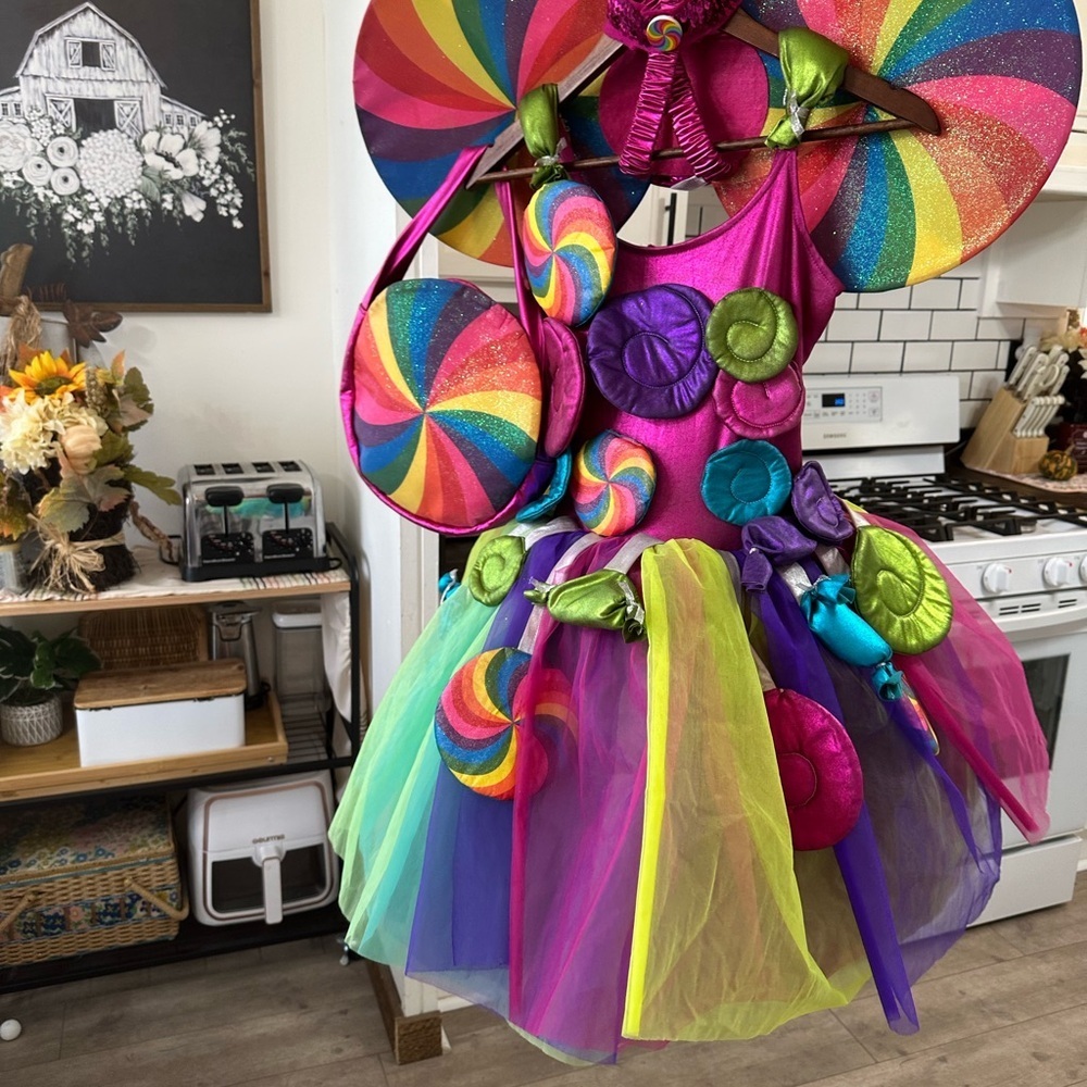 Chasing FireFlies Wishcraft Candy Fairy Halloween Costume & Accessories - Picture 12 of 14
